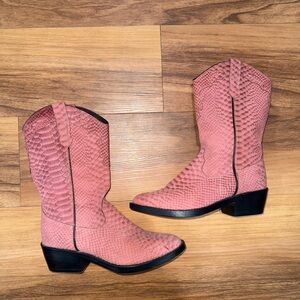 ROC Australia Pink Rose Cobra Indio Coachella Boots